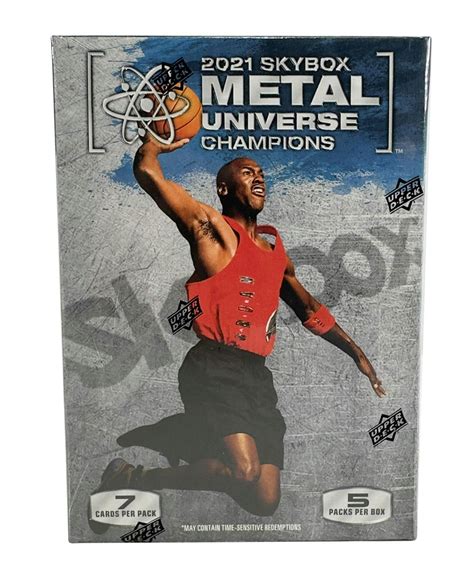 2021 skybox metal universe champions trading card blaster box|metal universe champions box.